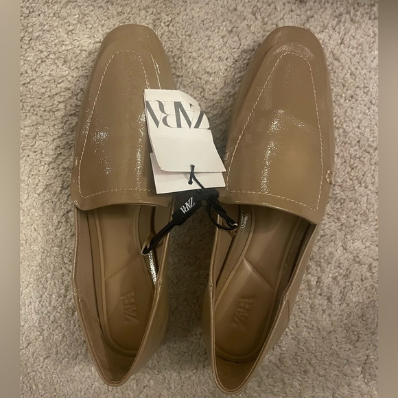 Zara beige flats - New with tags - size 36 - Picture 1 of 4